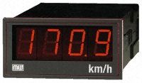 GILGEN Muller & Weigert Digital Panel Voltmeter AC, LED display 3.5-Digits 0.1 %, 92 x 45.5 mm
