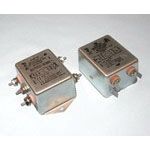 Power Line Filter RFI 50Hz/60Hz 10A 250VAC Quick Connect Flange Mount