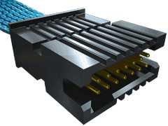 Cable Assembly Discrete Wire 0.304m 28AWG Terminal Strip to Terminal Strip 20 to 20 POS HDR-HDR Crimp-Crimp Layer