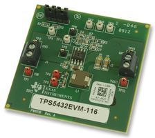 TEXAS INSTRUMENTS TPS5432EVM-116. EVALUATION BOARD, TPS5432 1.8V, 3A SYNCHRONOUS STEP-DOWN REG