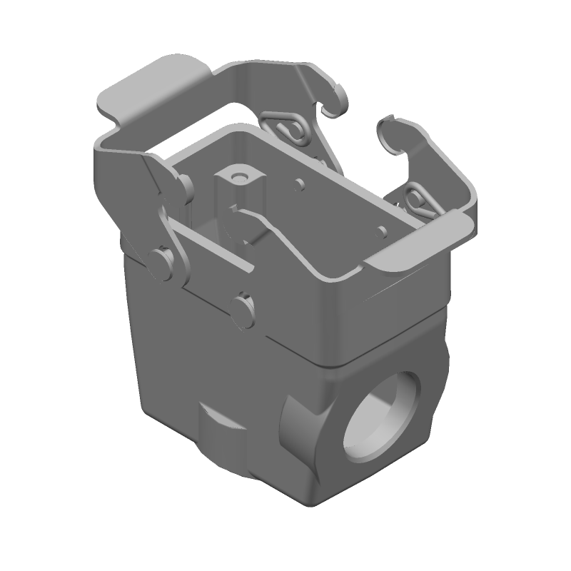 Hood 90° Powder Die Cast Aluminum Alloy Box