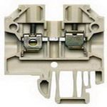 2-Pos 10-26AWG Feed-Thru Terminal Block, 600V, 24A