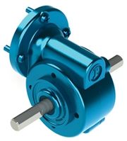 Parvalux Worm Gearbox, 8-1/3:1 Gear Ratio, 336rpm Maximum Speed