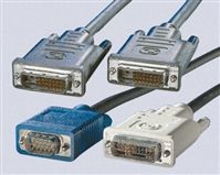 Cable Assembly Monitor 2m DVI to D-Subminiature 15 to 15 POS M-M