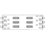 Conn SIM Card M 6 POS 2.54mm Solder ST SMD T/R