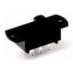 SPDT Slide Switch, 4A 250VAC, Solder Lug, Panel Mount