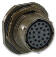 ITT CANNON   MS3114P12-8PW   Circular Connector, MIL-DTL-26482 Series I, Jam Nut Receptacle, 8, Solder Pin, Bayonet, 12-8