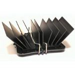 Heat Sink, 3.23ohm, Flared, Clip, Angled, Anodized, ROHS AND REACH COMPLIANT