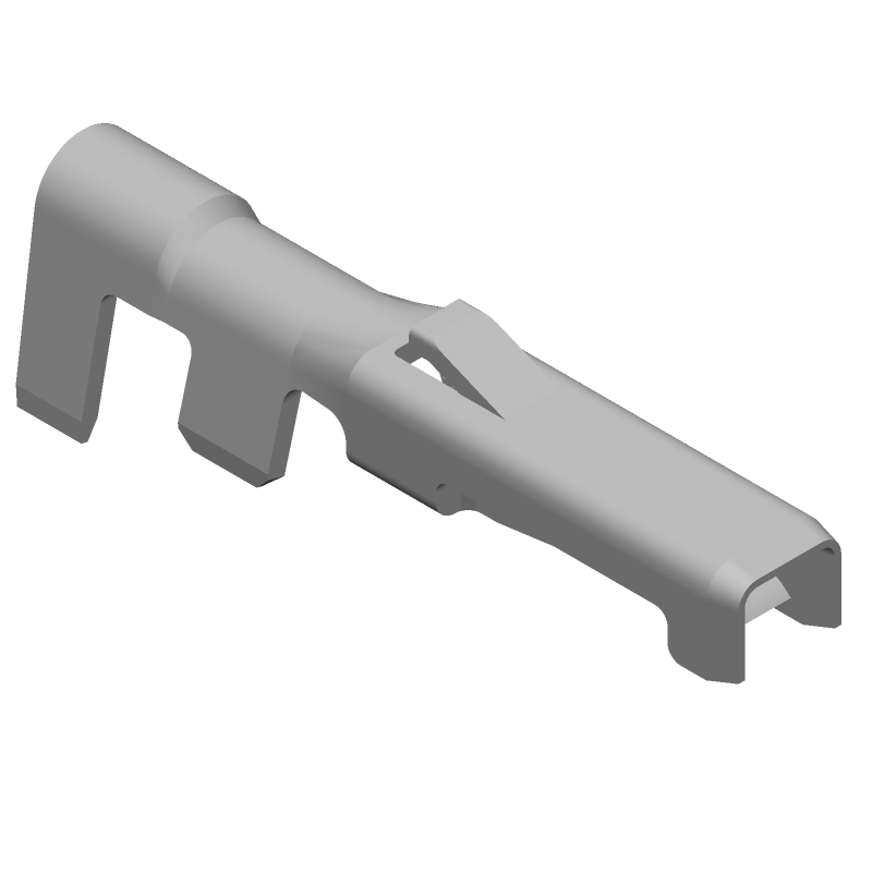 Female Signal Terminal, Crimp, Gold Bronze, 1A, 125V, 30-28AWG