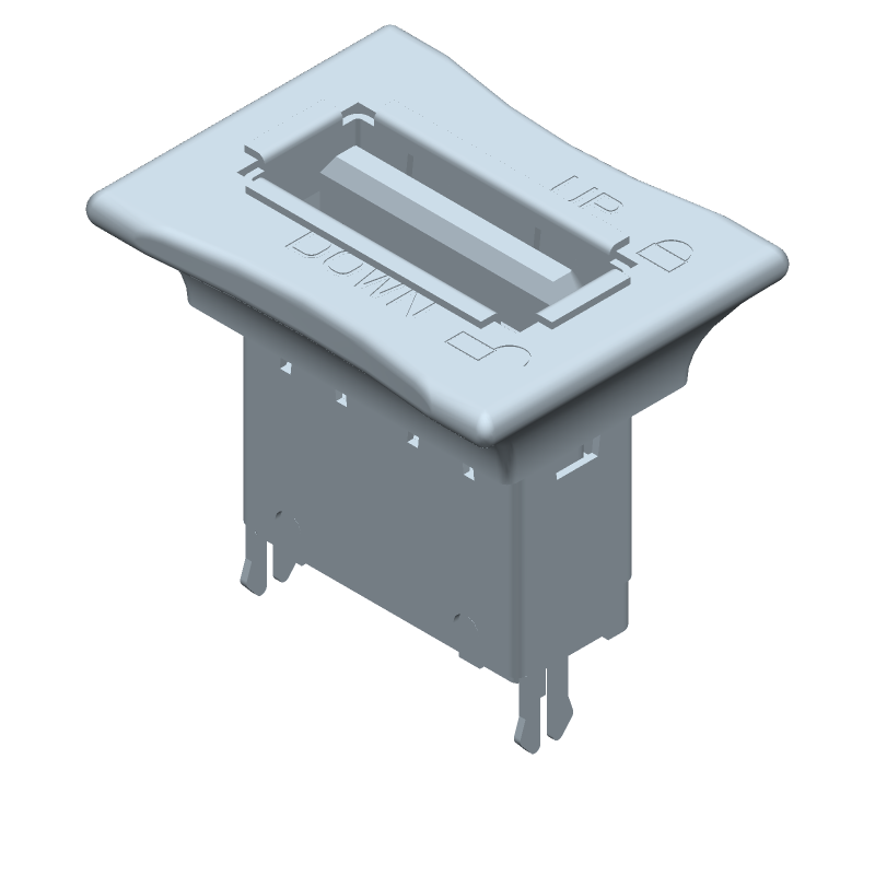 USB 2.0 Type A Female Connector, 4 Pos, 2.5A, Gold Plated, Thru-Hole