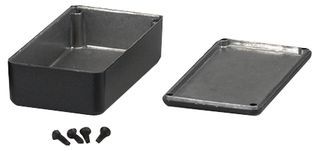 Enclosures, Boxes, & Cases 120 X 120 X 33MM ALM BOX