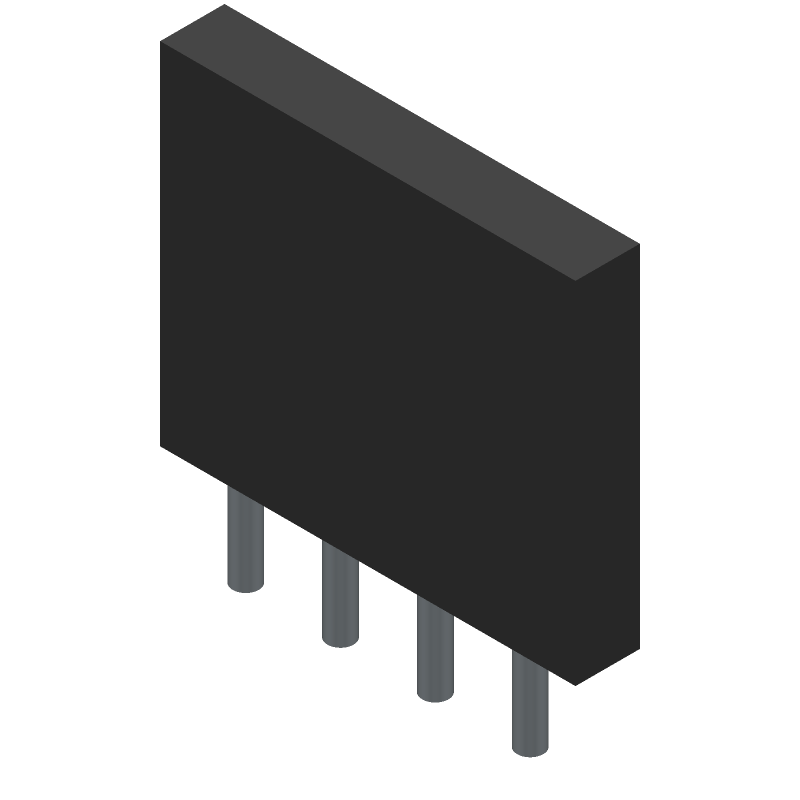 Bridge Rectifier Diode, 1 Phase, 8A, 800V V(RRM), Silicon, ROHS COMPLIANT, PLASTIC, GBU, 4 PIN