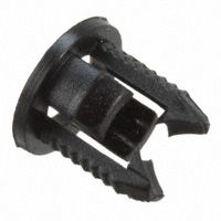 Black Nylon LED Mount Clip, 3.1mm ID, 3.2mm L