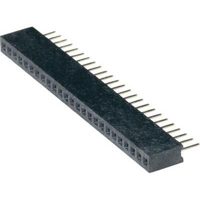 BKL Electronic 10120600 Receptacle Connector , Straight Nominal current (details): 1 A