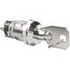 2-Pos SPDT Keylock Switch, 3A 250VAC, Solder Term