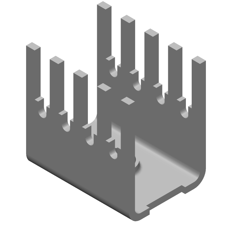 10 PWR TAP CONT PLTD STD .100