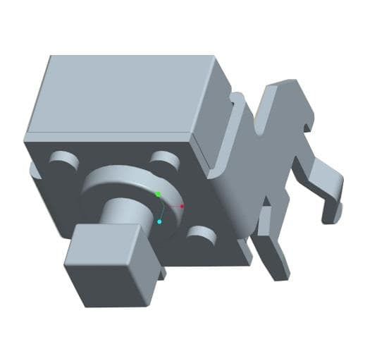 Tactile Switches 6.0MM R/A TACT W/SQ ACT. & HT