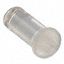 Clear Round Domed 5mm Optical Pipe, Press-Fit Mount