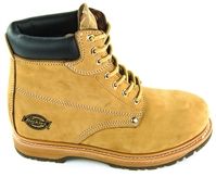 Dickies Cleveland Safety Boots - UK 8, Steel Toe Cap, Beige