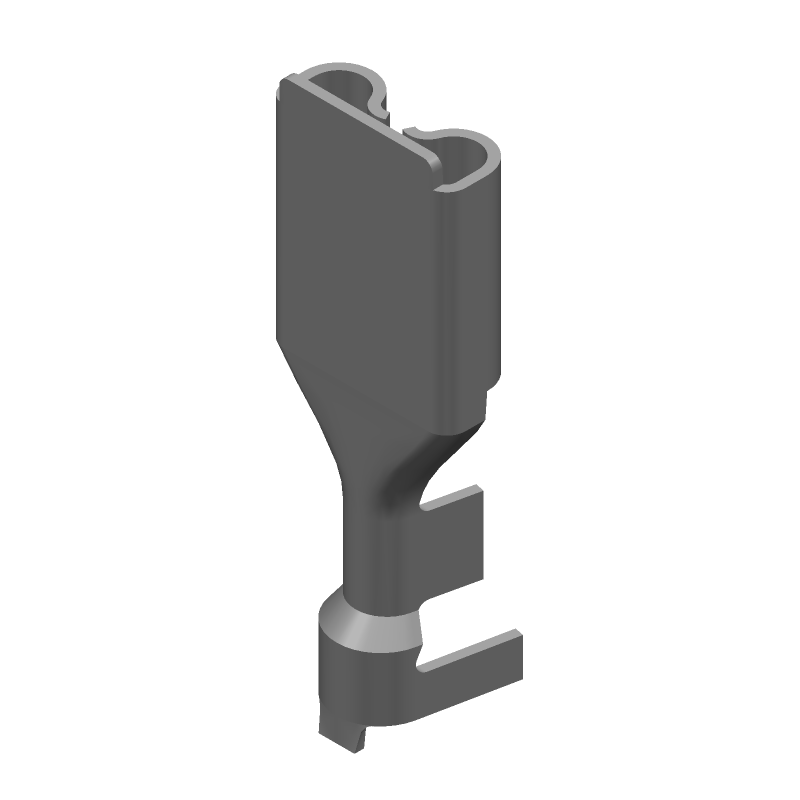 Brass Quick Disconnect Terminal 14-18AWG Tin RCP 6.35mm
