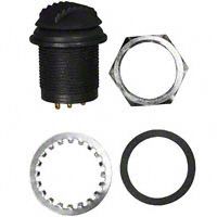 SPDT Toggle Switch, 4A 30VDC, Mom-Off-Mom, Solder, Panel Mount