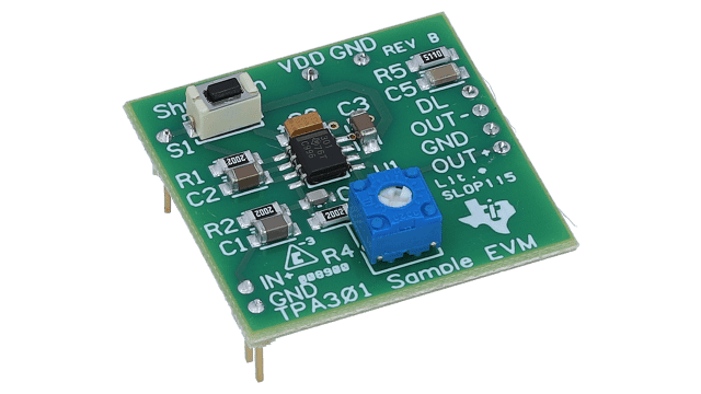 Audio IC Development Tools TPA301 Eval Mod