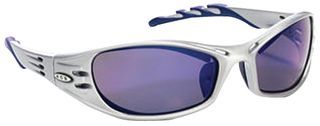 3M(TM) Fuel(TM) Protective Eyewear,  Blue Mirror Lens,  Silver Frame