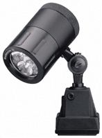 Waldmann LED Machine Light, 3 x 3 W, Black, 24 V ac/dc, Lamp Included