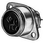 Audio/RCA Connector, 3 Pole(s), Solder Lug Terminal, Receptacle, ROHS COMPLIANT