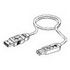 Cable Assembly USB 2.09m 28AWG USB to USB 4 to 4 POS M-M Bag