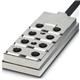 8-Port Waterproof Panel Meter, 10m Aluminium Cable, Gold Contact Plating