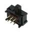 DPDT Slide Switch, 0.1A, 30VDC, Right Angle, Through Hole