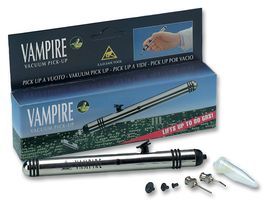 PICKUP TOOL, VACUUM; Lifter Type:Vacuum Pick-Up Tool; Length:-; External Diameter:9mm; SVHC:No SVHC (15-Jun-2015); Weight:30g ;RoHS Compliant: NA