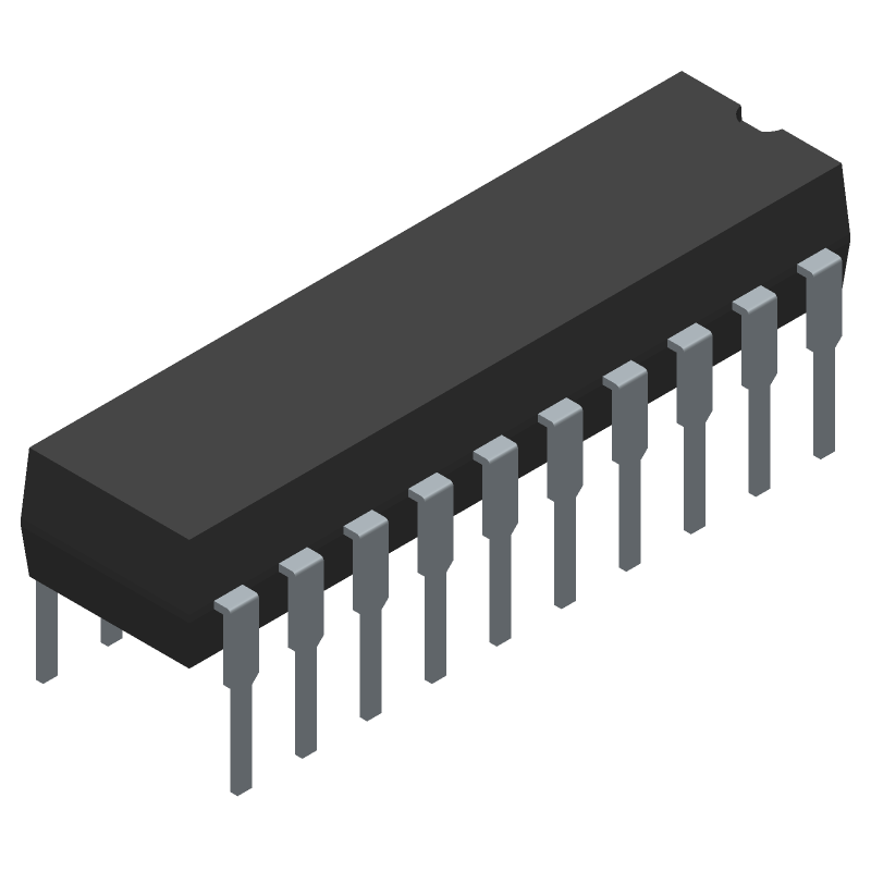 SPLD GAL Family 8 Macro Cells 125MHz 5V 20-Pin PDIP