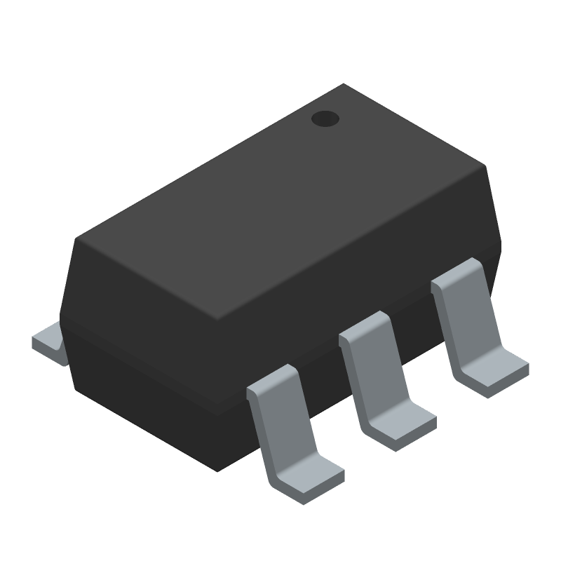 4-Ch TVS Diode, 6V, 5A, 1pF, SOT-23, ESD Protection