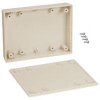 BOX ABS ALMOND 4.38L X 3.25W