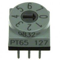 Switch DIP N.O./N.C. SP8T 8 Screwdriver 0.15A 24VDC 1.5VA PC Pins 10000Cycles 2.54mm Thru-Hole