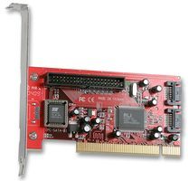 CARD, SERIAL, PCI, ATA, 2PORT; Computer Interface:PCI, SATA; Data Rate Max:1.5Gbps; Kit Contents Descriptive:Card and driver; Line / Bus Driver / Receiver / Transceiver Type:PCI Bus