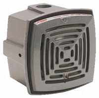 Grey Electromechanical Horn, 230 V ac, 112dB at 1 Metre