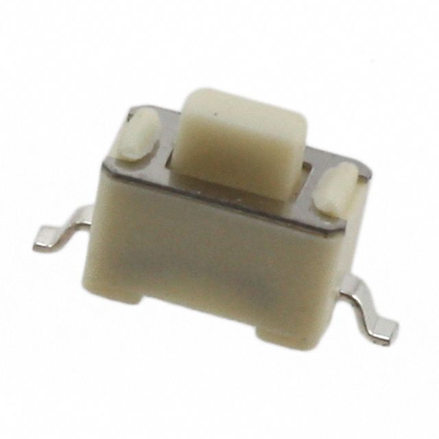 Keypad Switch, 1 Switches, SPST, Momentary-tactile, 0.05A, 12VDC, 1.86N, Solder Terminal, Surface Mount-straight