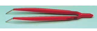 VOMM         22B             Tweezer, Insulated, Angled, Curved, 155 mm