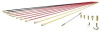 SuperRod Glass Fibre Reinforced Plastic (GRP) Cable Routing Tool, Rod Set