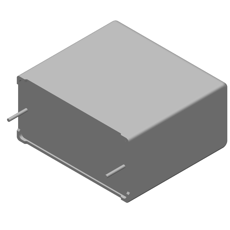 Cap Film 10uF 1000V PP 5% (43 X 21.5 X 38.5mm) Radial Plastic Rectangular Can 37.5mm 0.012 Ohm 105°C