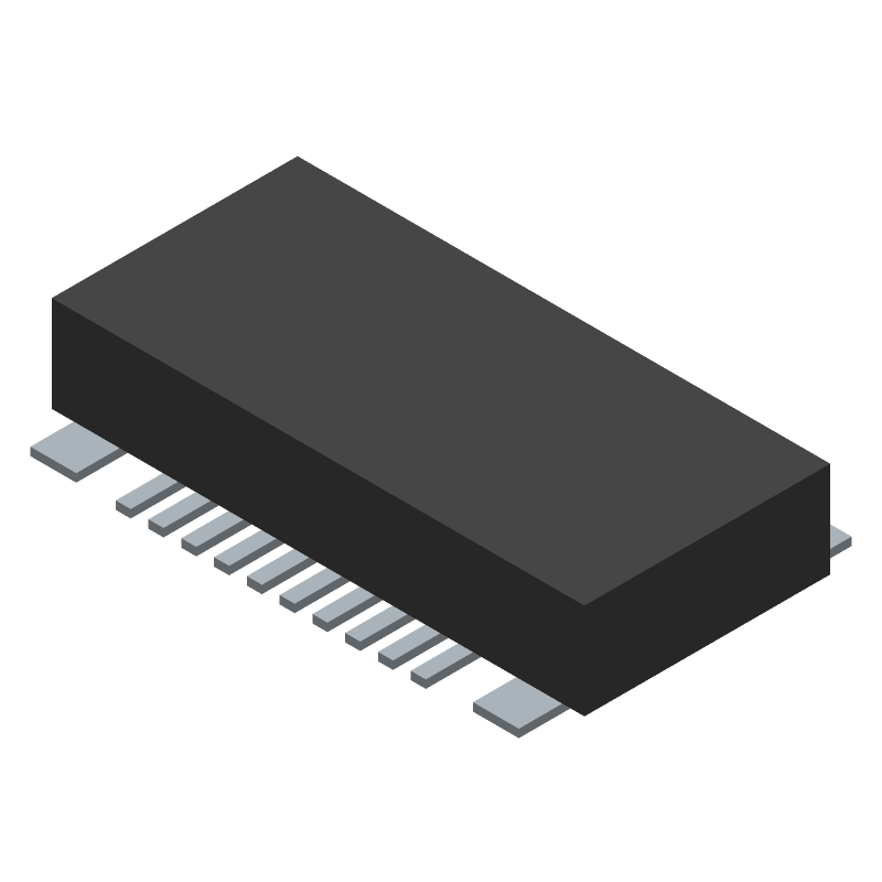 20 Pos 0.4mm Board-to-Board Header, 2 Rows, Straight, SMD