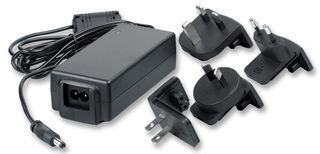 PSU, DESKTOP, 60W, 12V; Power Supply Type: Desktop External; Output Type: Fixed; Outputs, No. of: 1; Voltage, Output:...