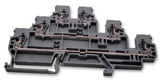 Modular Terminal Block, 24A, 4mm2, 3 Row(s), 3 Deck(s)