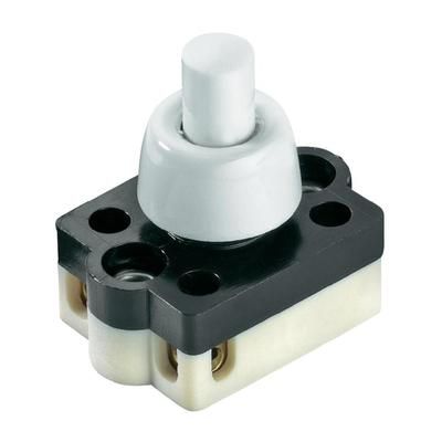 Pushbutton switch 250 Vac 2 A 1 x Off/On interBär
