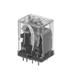 4PDT General Purpose Relay, 5A, 110VDC Coil, AC Output, Socket Mount