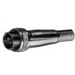 Conn Slim Line Connector F 4 POS Solder Lug ST Cable Mount 4 Terminal 1 Port