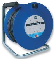 MASTERPLUG         HDCC5013/4BL-MP             Mains Power Cord, Mains Plug, UK, Mains Socket, UK, x 4, 164 ft, 50 m, White